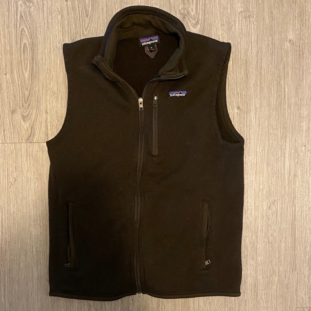 Patagonia Men's Dark Brown Fleece Vest